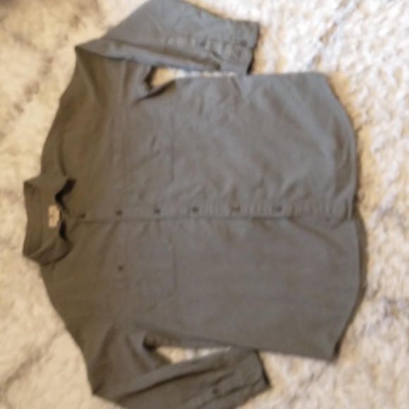 Woolrich men's size XL 100% cotton medium weight long sleeve shirt - Picture 1 of 8